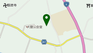 南相馬市 大甕生涯学習センターの地図画像