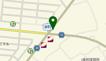 はる整骨院の地図画像