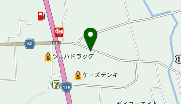 鮨割烹市原の地図画像