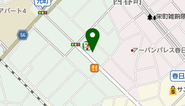 オーリック春日店の地図画像