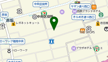 ヤクソンミョンガ(薬手名家)福岡天神店の地図画像