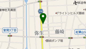 CPサロンHARMONYの地図画像