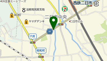 筑紫薬剤師会薬局本町店の地図画像