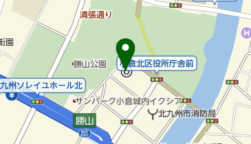 北九州市役所 総務局 情報政策部情報政策課の地図画像