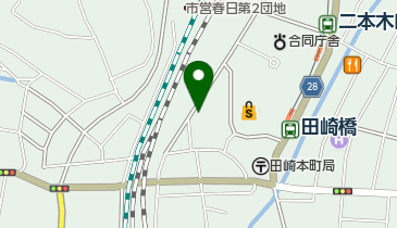 モイスティーヌ春日サロンの地図画像