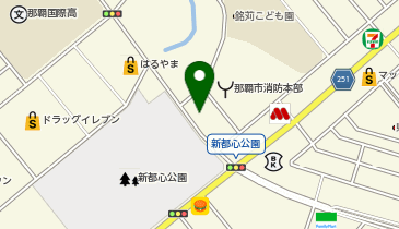 メンズ脱毛専門店リンクス(rinx)沖縄那覇店の地図画像