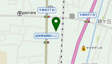 自在な整骨院はりきゅう院延岡院の地図画像