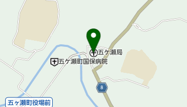 株式会社エーコープみやざき五ヶ瀬店の地図画像