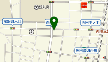 ロググラム自習教室 西田本館の地図画像