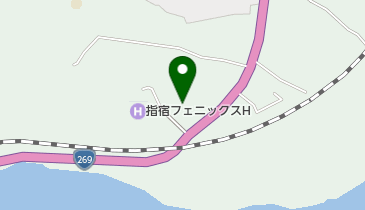 お宿やまびこの地図画像