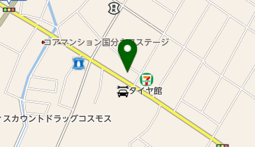 スタンス国分店の地図画像