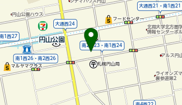 梅鳳堂Maruyamaの地図画像