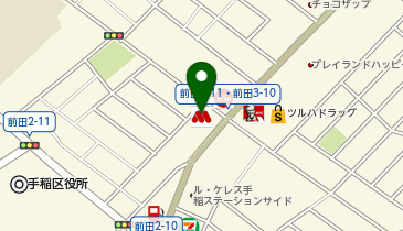 株式会社富士メガネ 手稲前田店の地図画像
