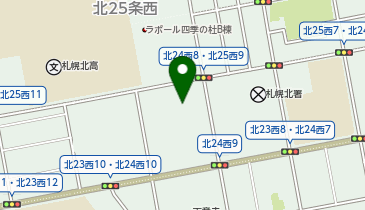 パレットプラザスーパーアークス北24条店の地図画像