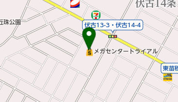 グッドスリー伏古店の地図画像