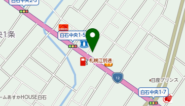 KidsDuo札幌白石の地図画像