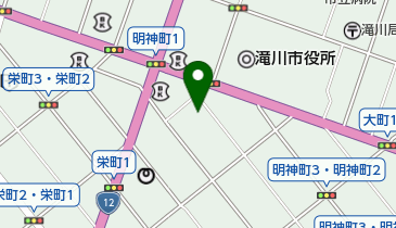 滝川市役所 保健福祉部 子育て応援課の地図画像