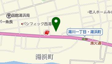 湯浜町会館の地図画像