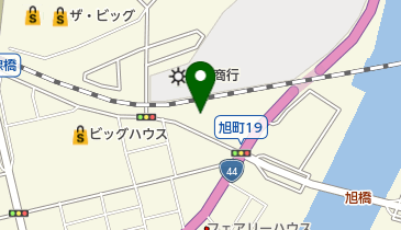 花いち都屋釧路店の地図画像