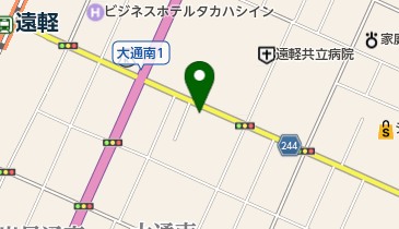 肉のニチエの地図画像