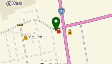 テシオ道路サービス協同組合の地図画像