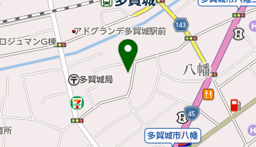 いなづま接骨院の地図画像
