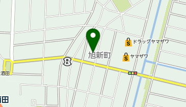 美容室プラスの地図画像