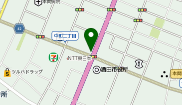 酒田市役所 商工港湾課 酒田市産業振興まちづくりセンターの地図画像