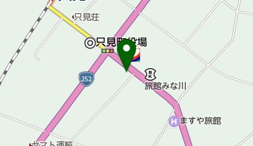 只見町役場 ふるさと館田子倉の地図画像