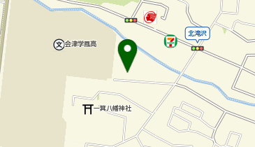 会津若松市役所 その他の団体 会津若松市公園緑地協会(一般財団法人)の地図画像