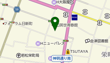 福西本店店蔵の地図画像