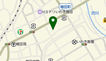 オリーブハウスいわき植田店の地図画像