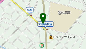 はなぶさ動物病院の地図画像