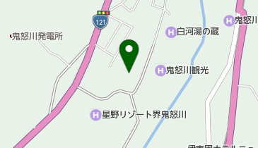 変身処きらりの地図画像