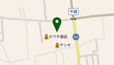 あぜみち鹿沼店の地図画像