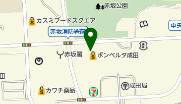 フォースタープラザ成田ボンベルタ店の地図画像