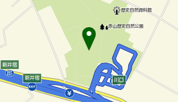 川口市役所 川口市めぐりの森の地図画像