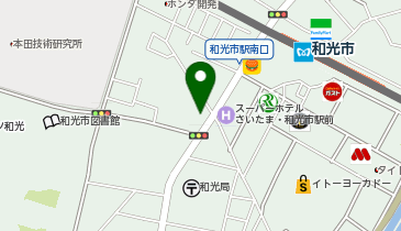 和光市たから整体院の地図画像