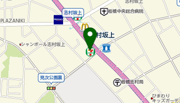 振袖&フォトスタジオさくら板橋の地図画像