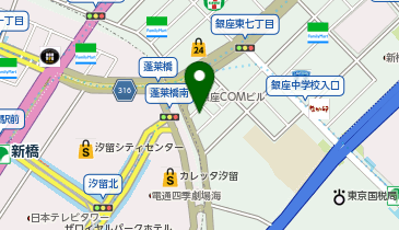 サロンドギャラリーマダムシュガーの地図画像