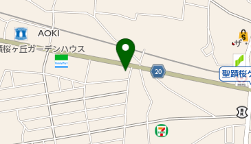 サンビジョン多摩の地図画像