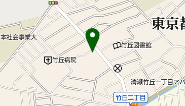 ピザハット清瀬店の地図画像