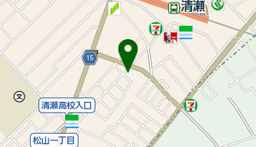 日本調剤清瀬南口薬局の地図画像
