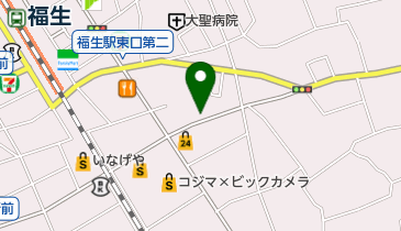 橋本道場の地図画像