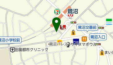 iPhoneステーションえびすや鷺沼店の地図画像