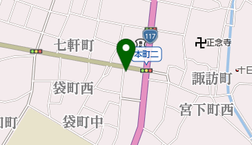 萱森商店の地図画像