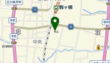 龍水呉服の地図画像