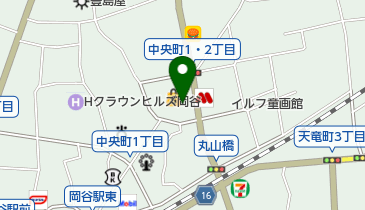 おかず工房の地図画像