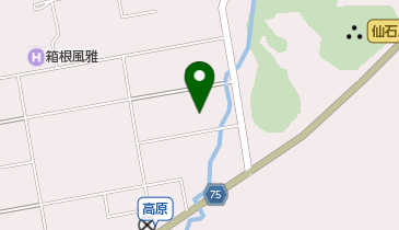 自動車振興会健康保険組合箱根仙石荘の地図画像