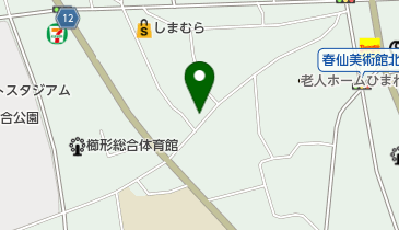 南アルプスアロマぶらんこの地図画像